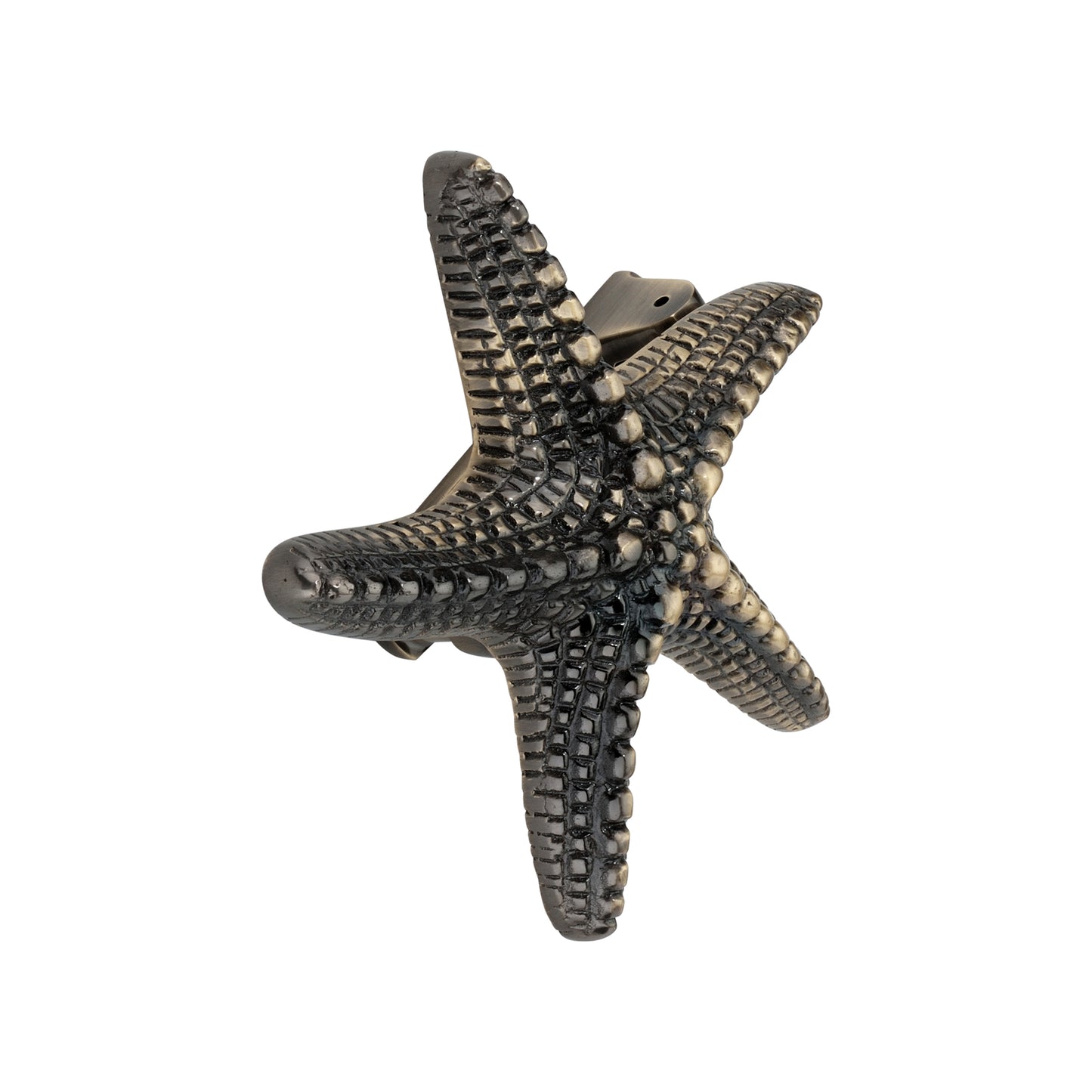 Starfish Door Knocker Antique Brass