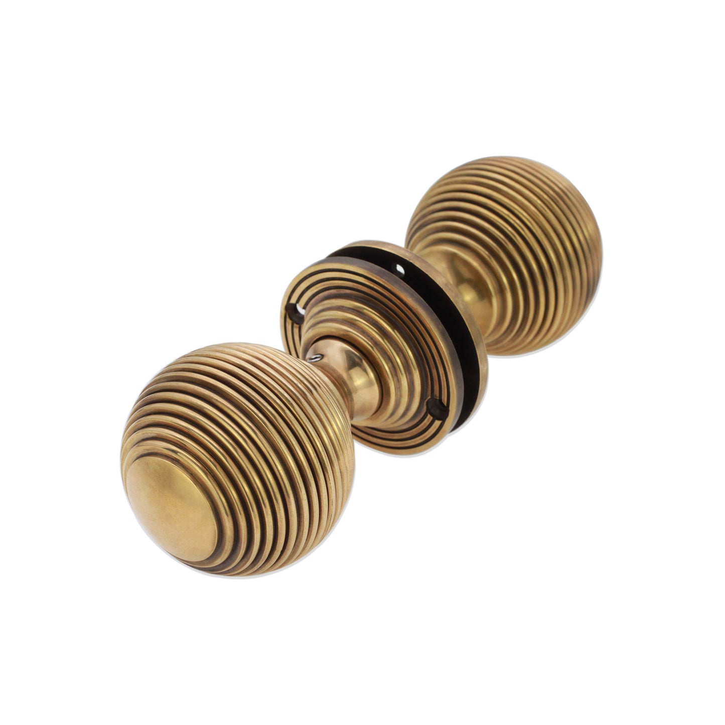Reeded 60mm Rim/Mortice Door Knob