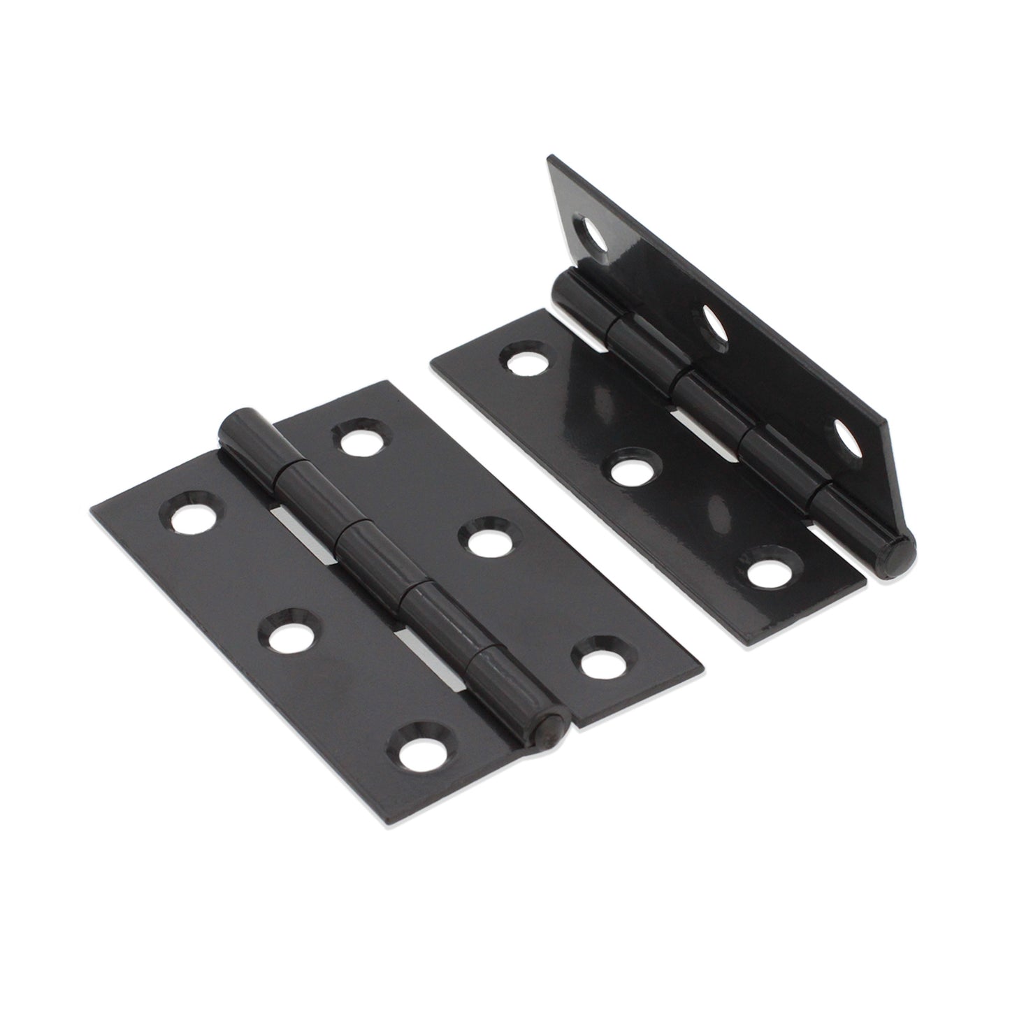 NON CE Mild Steel Butt Hinges - Gunmetal Grey