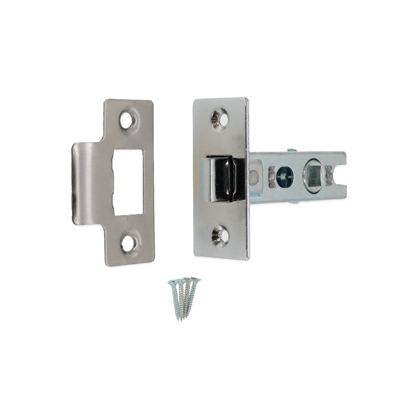 Nickel Plated Tubular Latch Home Decor