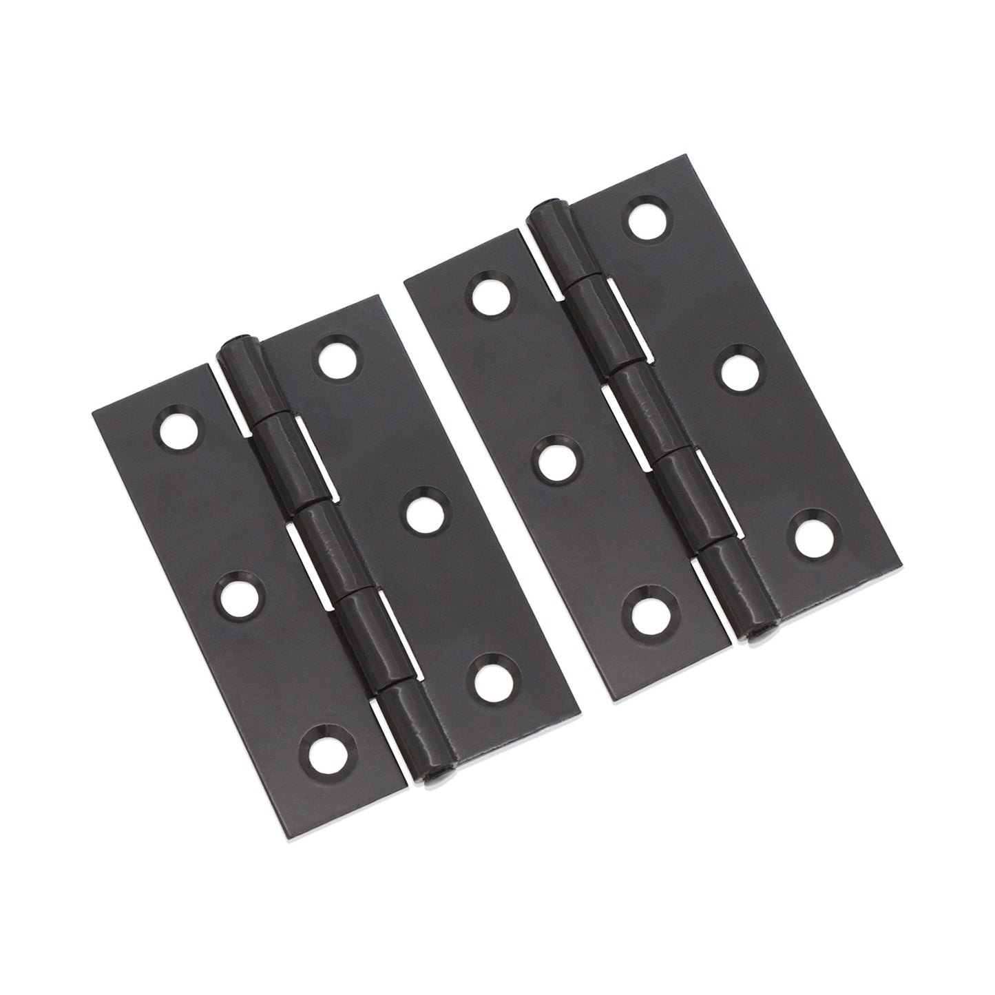NON CE Mild Steel Butt Hinges - Gunmetal Grey