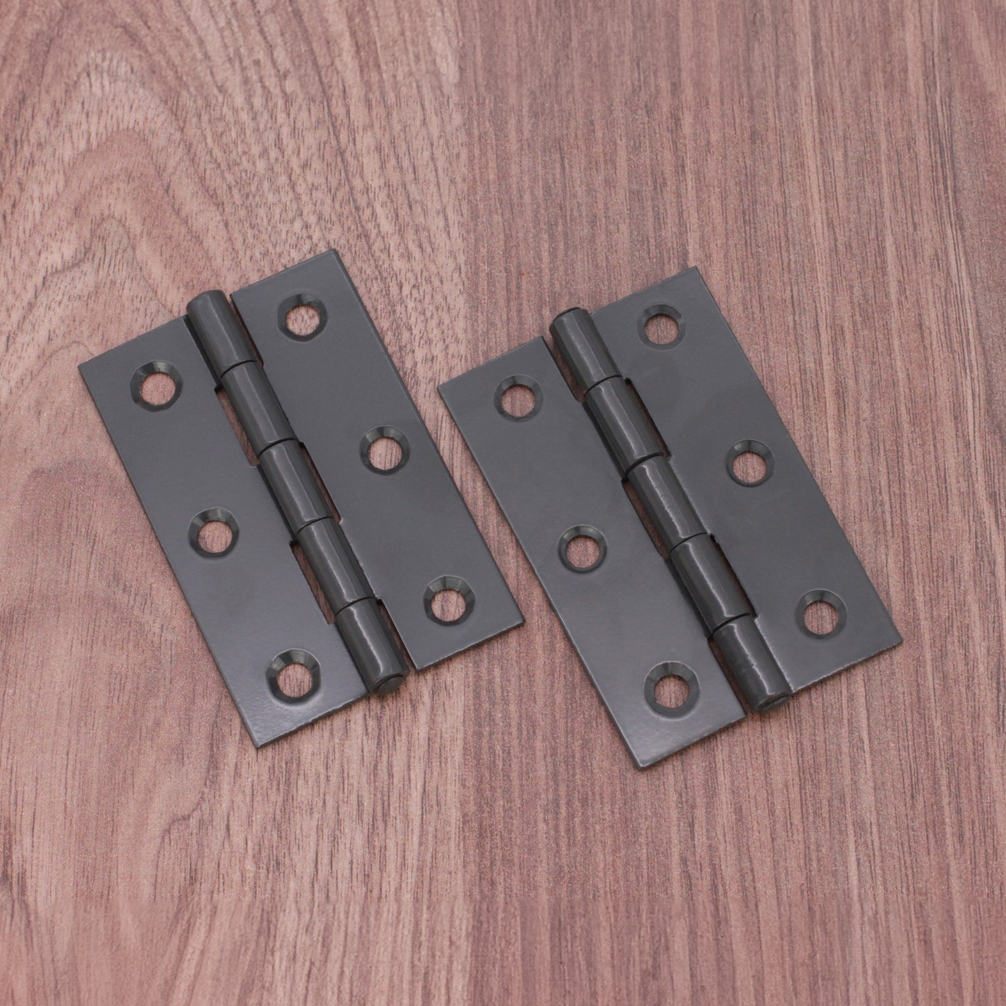NON CE Mild Steel Butt Hinges - Gunmetal Grey