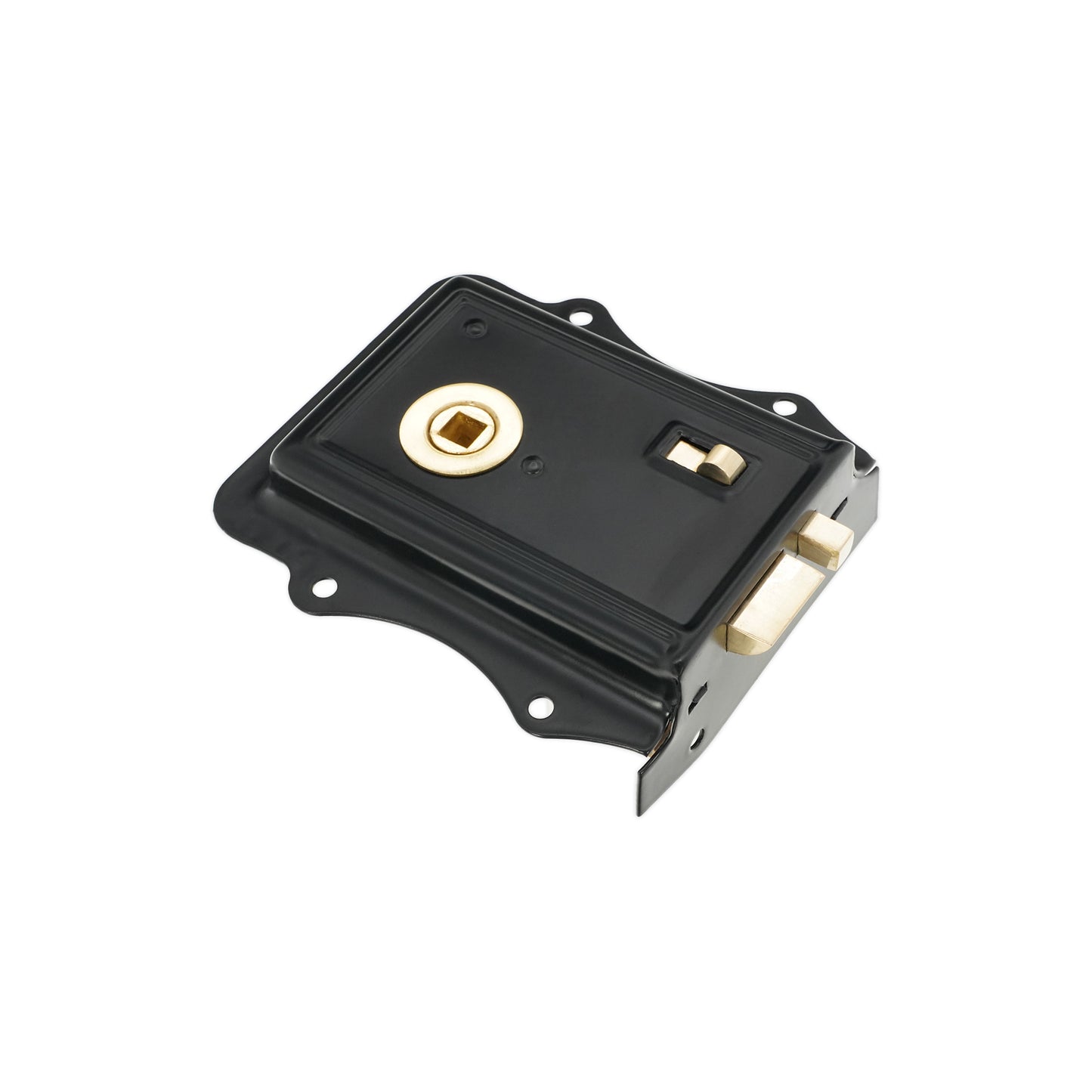 Iron Rim Lock Olde - Black/Brass