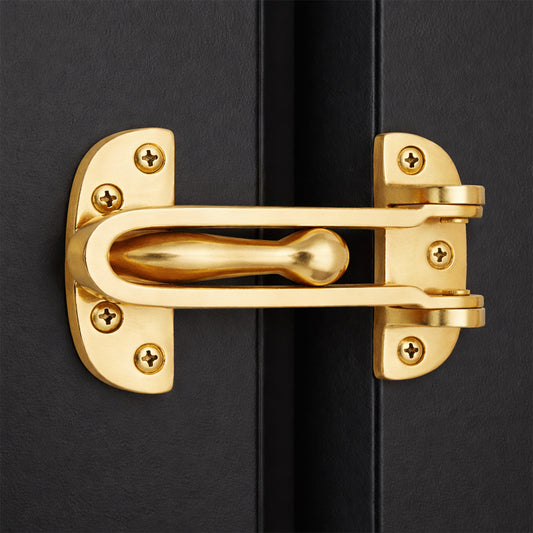 Protection de porte en laiton 105 mm Laiton satiné