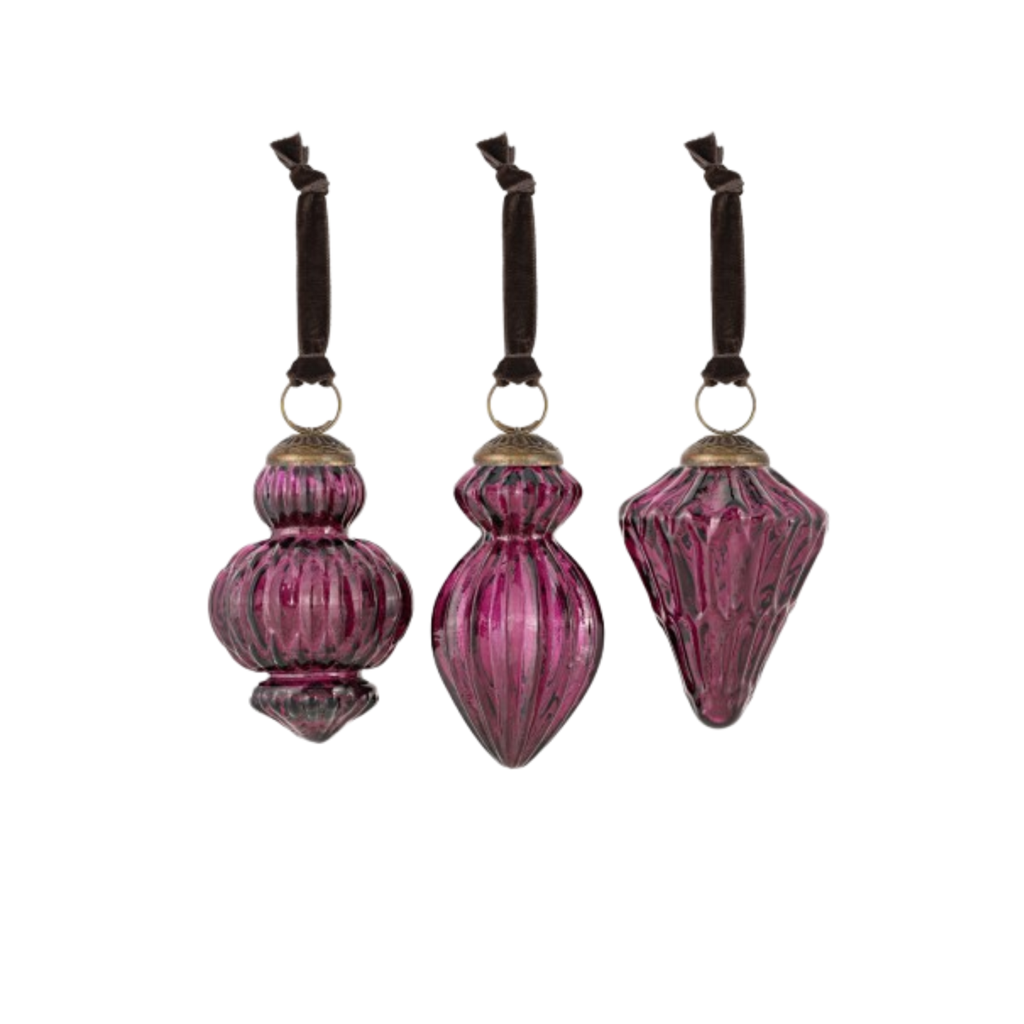 Manipur Ruby Baubles (Set of 3)