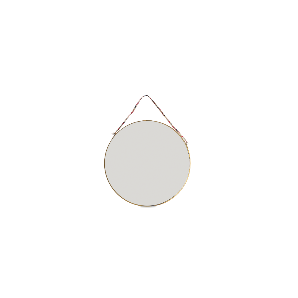 Kiko Round Mirror - Brass ( Large)