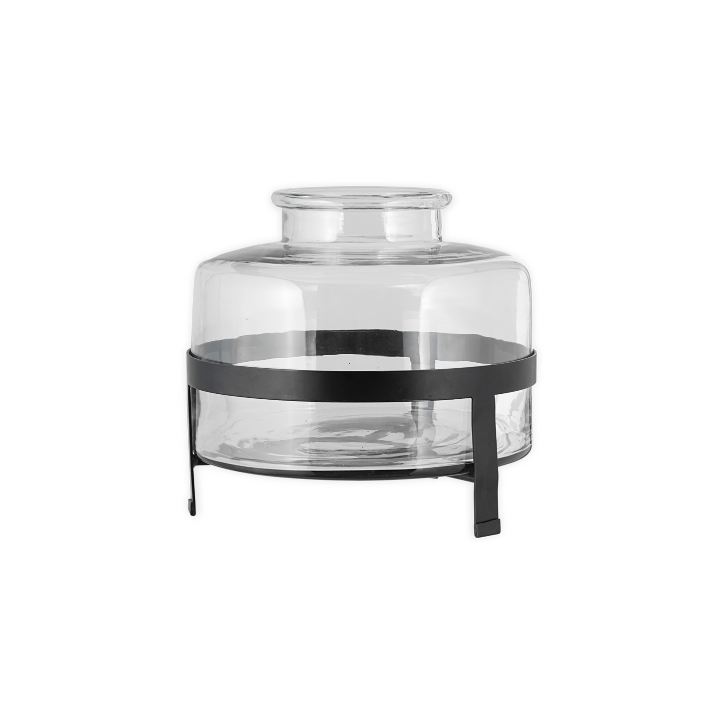 Akoro Recycled Glass Vase - Clear