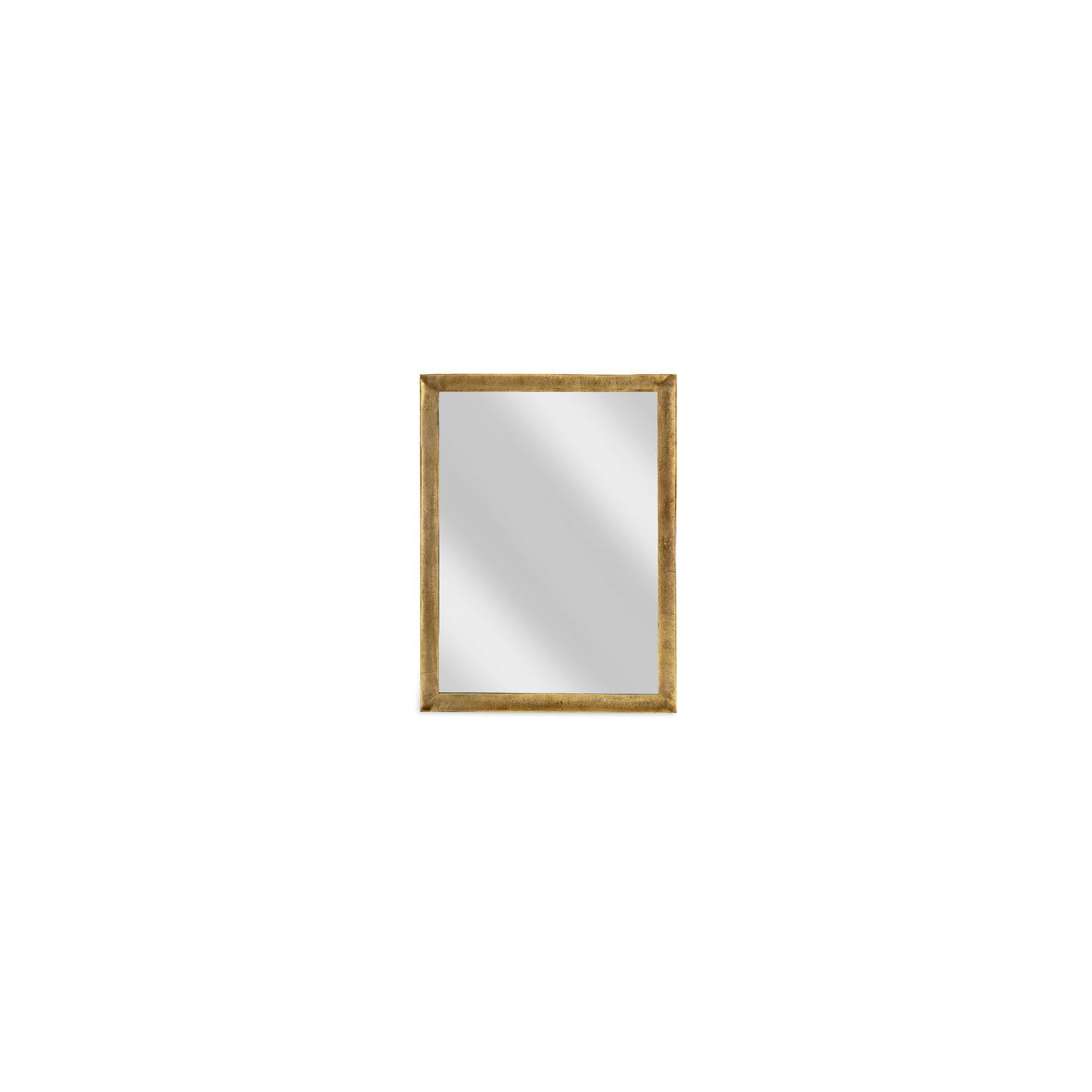 Yadur Rectangular Mirror - Antique Brass - Large