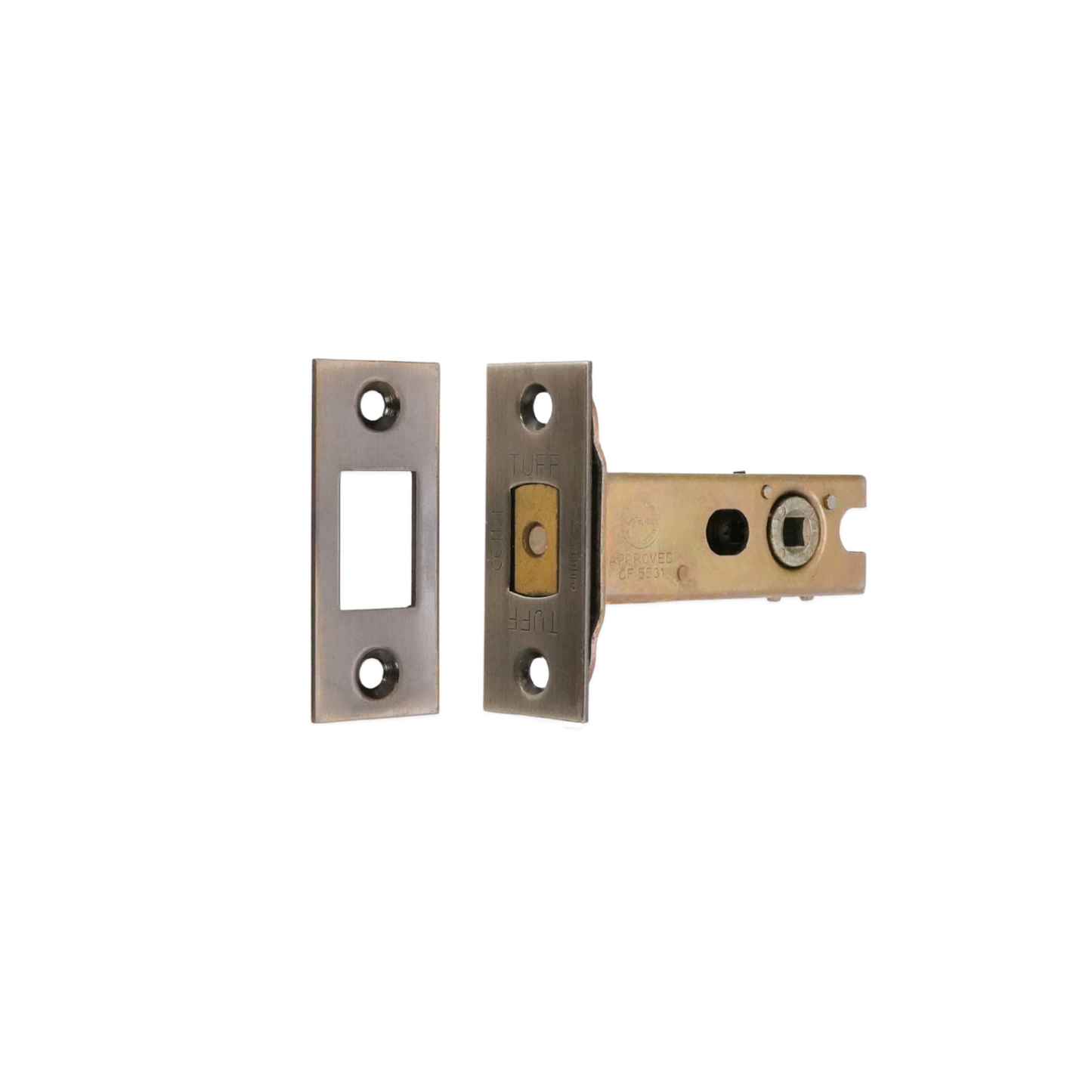 Aged Brass Tubular Dead Bolt Home Decor