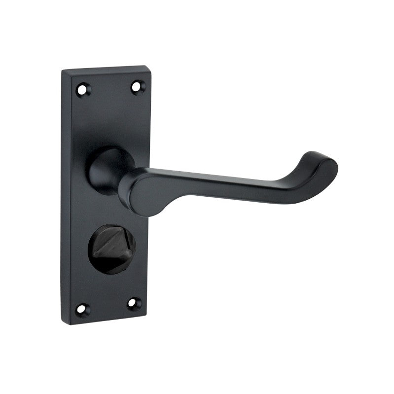 Lever On Backplate Privacy Home Decor