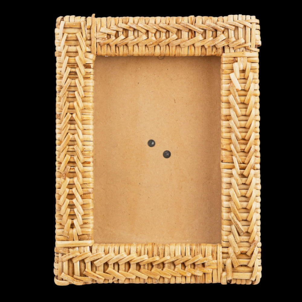 Yanis Rattan Photo Frame