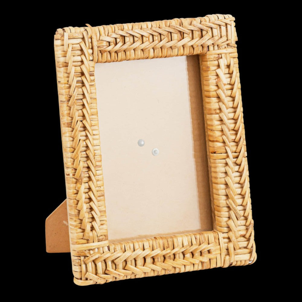 Yanis Rattan Photo Frame