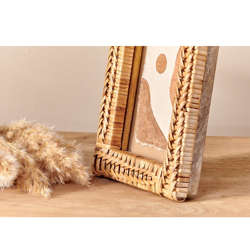 Yanis Rattan Photo Frame