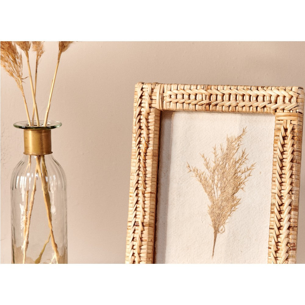 Yanis Rattan Photo Frame