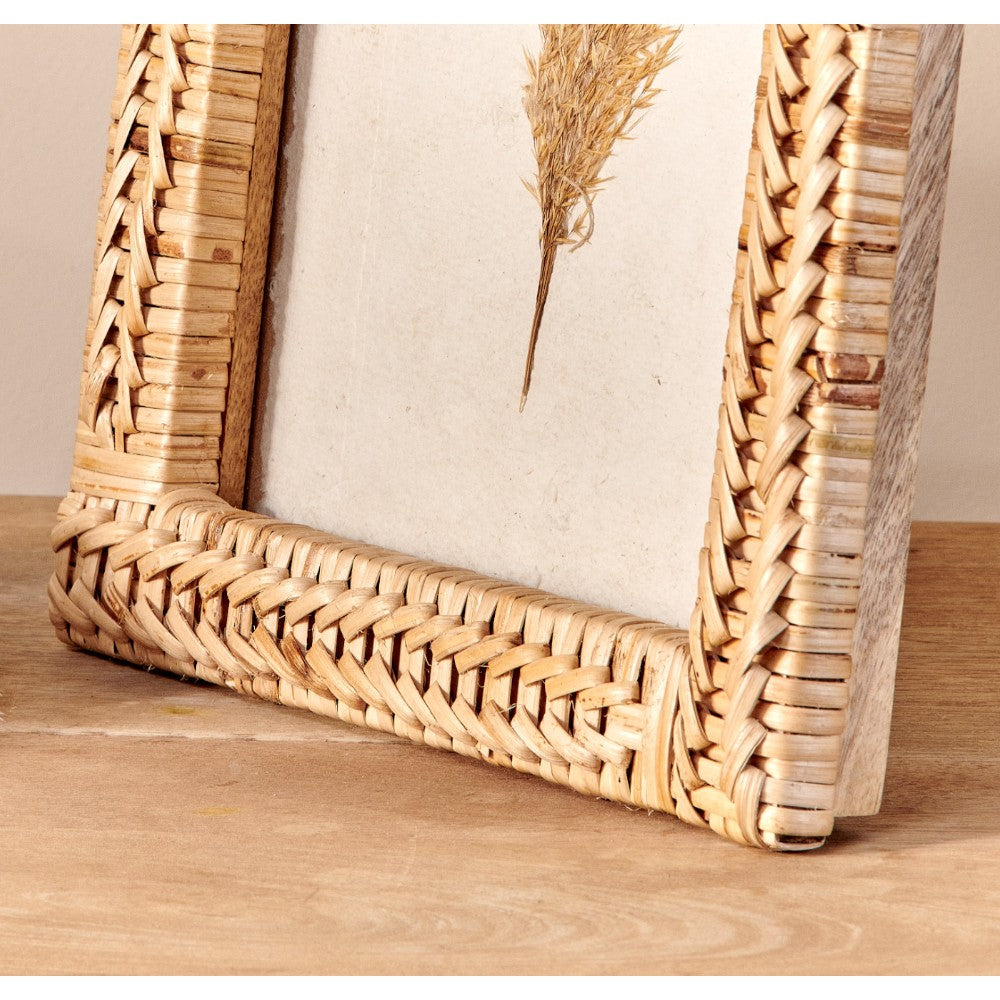 Yanis Rattan Photo Frame