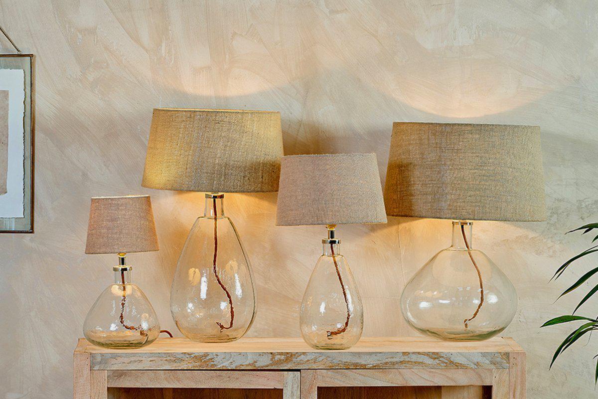 Baba Clear Glass Lamp