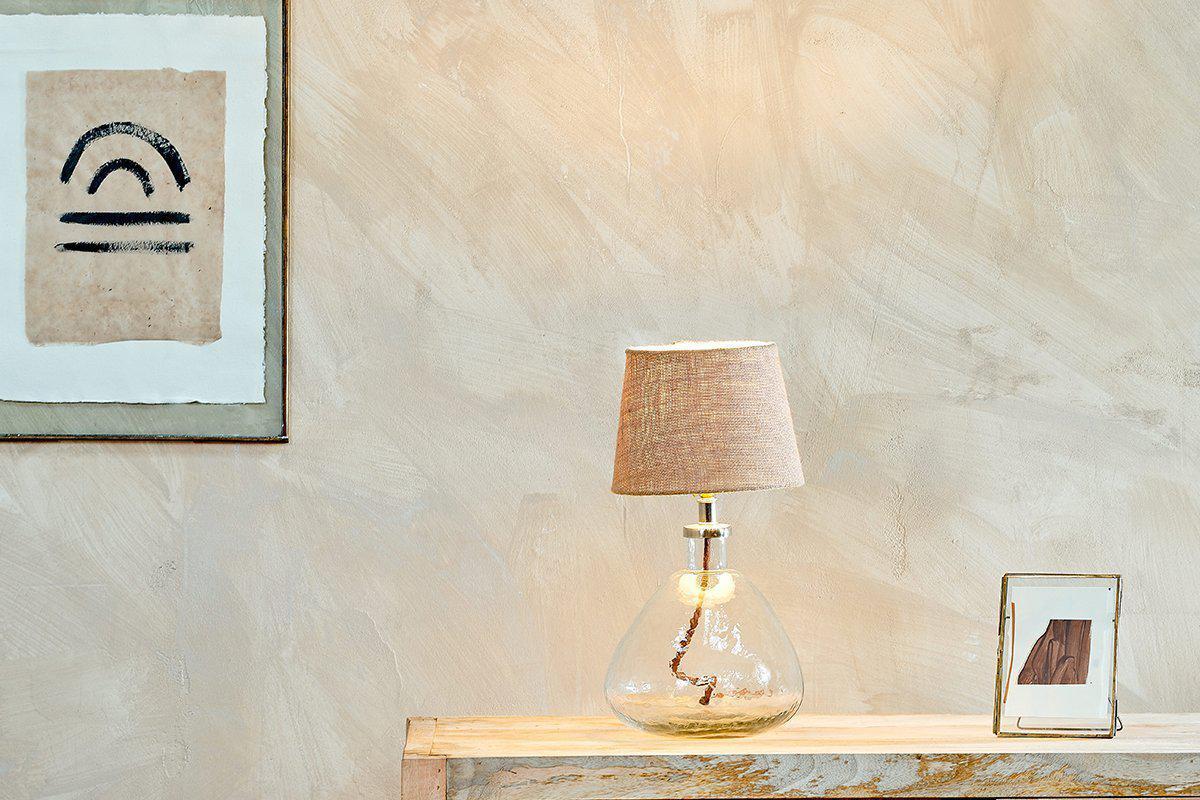 Baba Clear Glass Lamp
