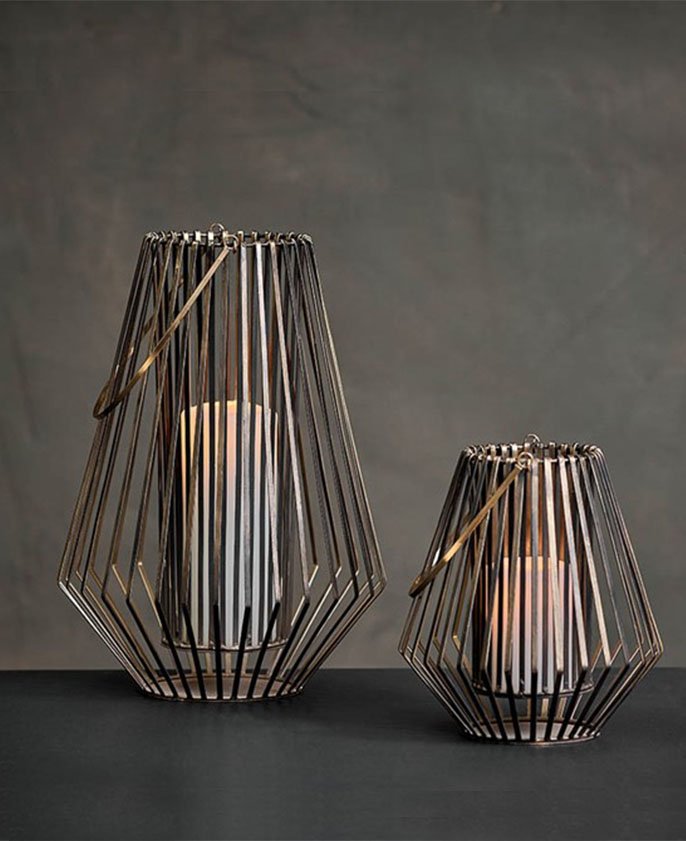 Wire Lantern Home Decor