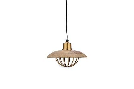 Chakai Wood & Metal Pendant