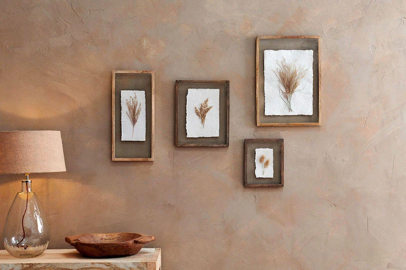 Indu Mango Wood Photo Frames - Light Brown