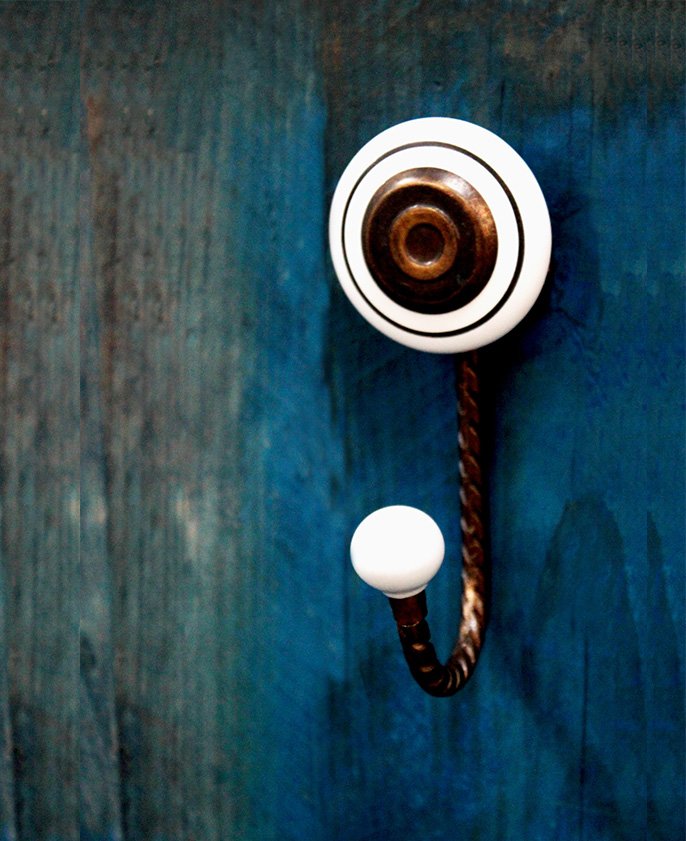 Ceramic Coat Hooks Home Decor