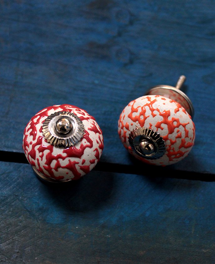 BOUTONS DE PLACARD EN CÉRAMIQUE TEXTURE CITADELLE