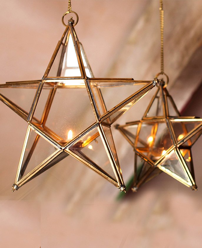 Star Shape Tealight Home Decor