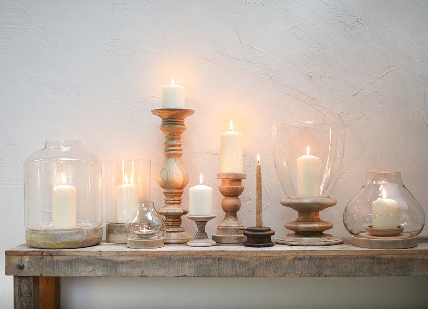 Hurricane Lantern Home Decor