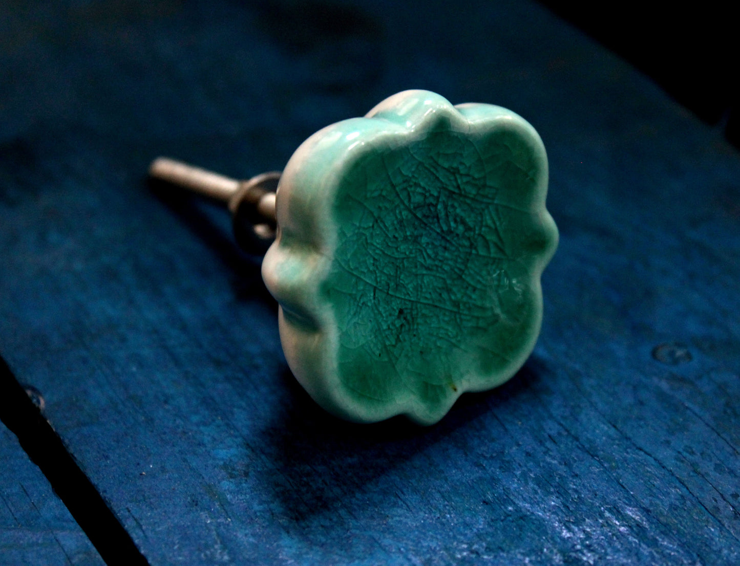 BOUTONS DE PLACARD EN CÉRAMIQUE CRYSTENE ÉMERAUDE