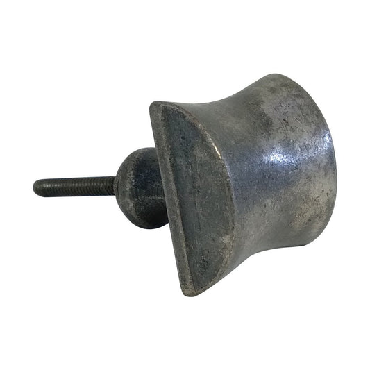 Geometric Design Black Cast Iron Cabinet Pulls