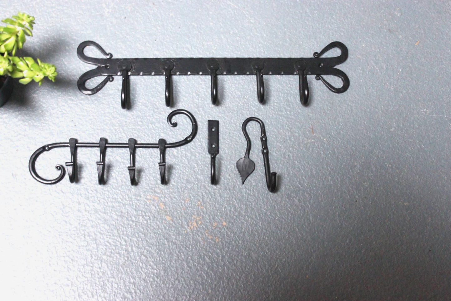 VINTAGE IRON HOOKS