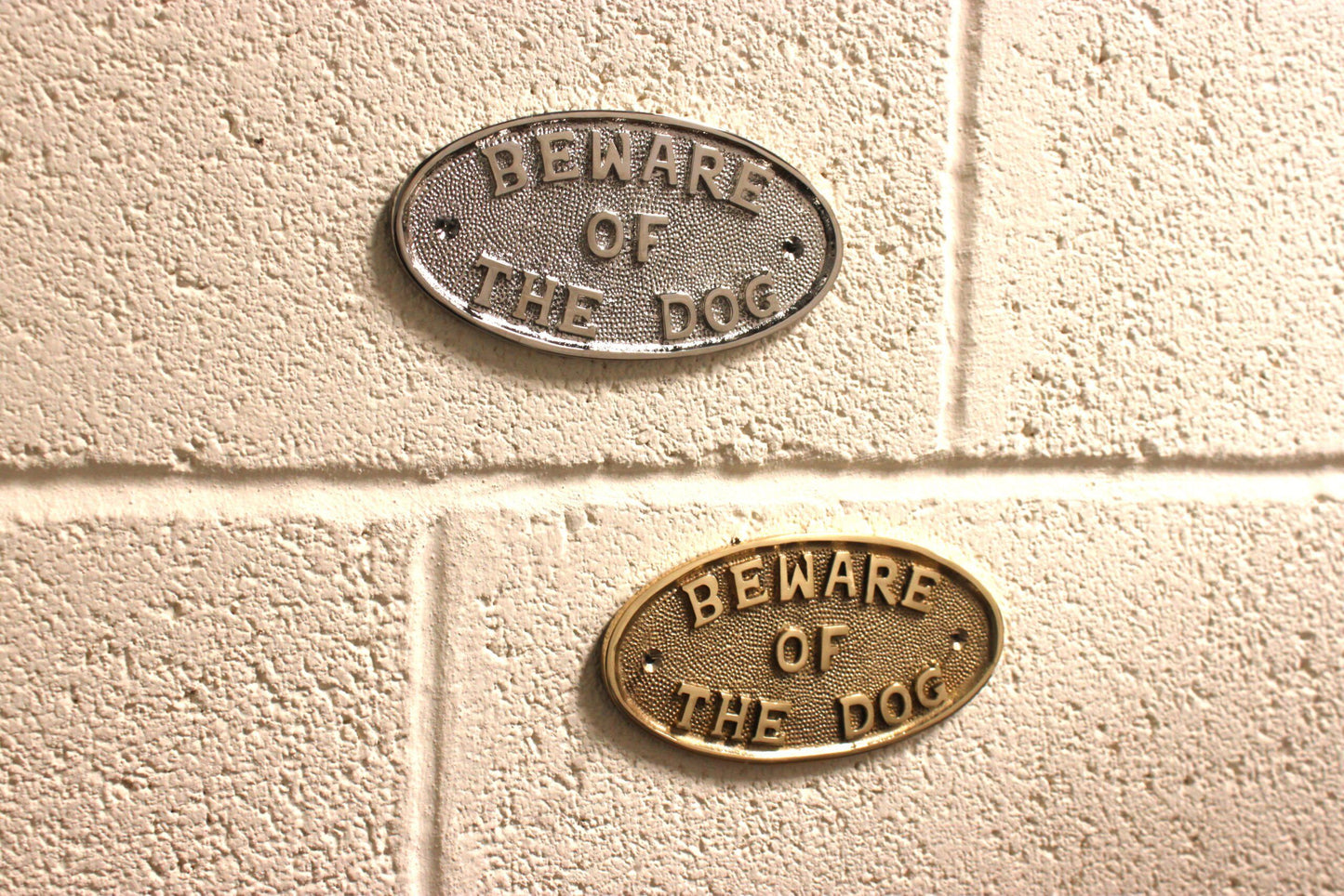 Beware Of The Dog Sign Home Decor