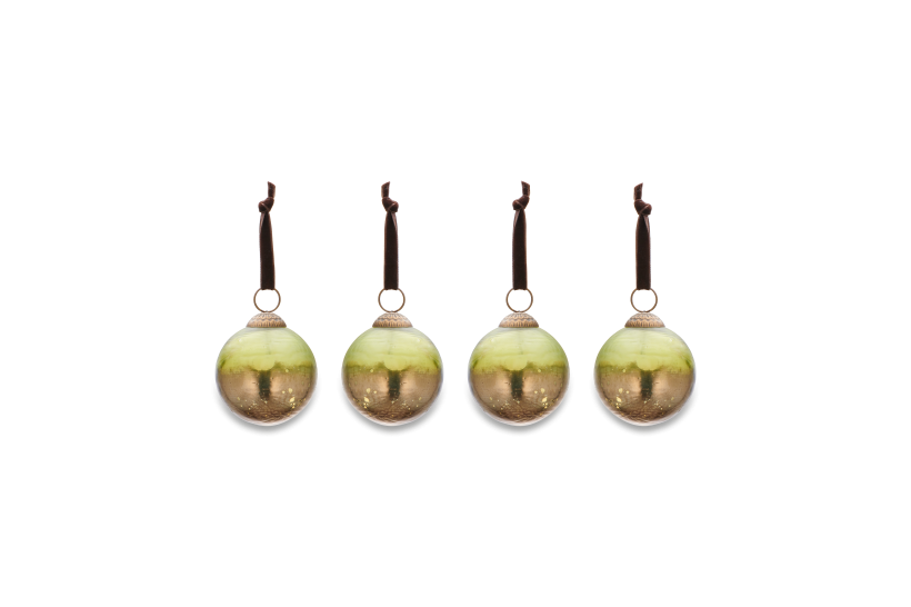 ENSEMBLE DE 4 BOULES NARI – VERT ANTIQUE