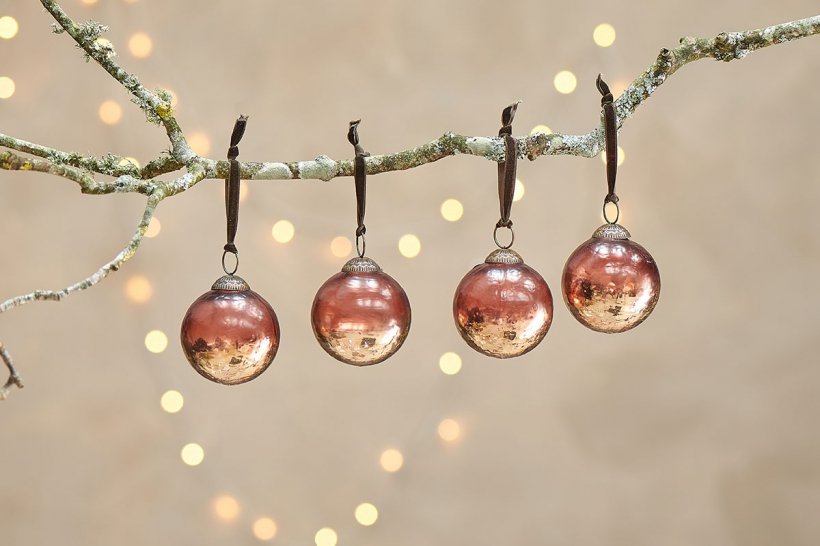LOT DE 4 BOULES NARI – ROUILLE ANTIQUE