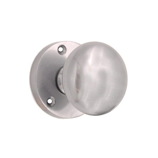Victorian Door Knob Satin Chrome Home Decor