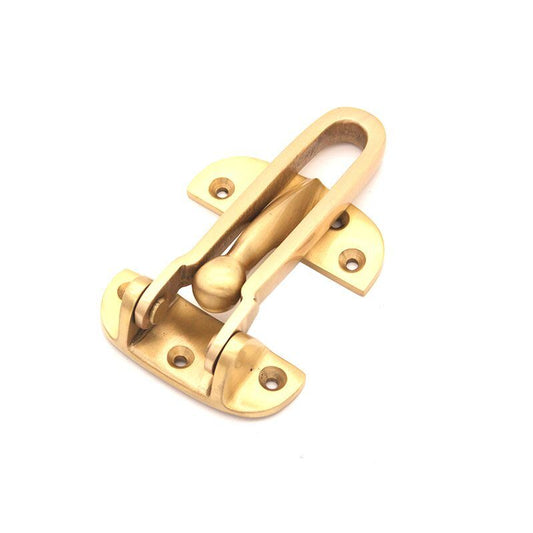Brass Door Guard 105mm Satin Brass