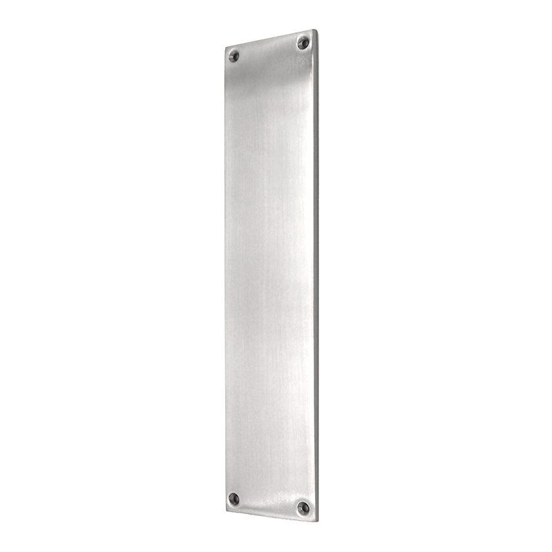 Victorian Finger Plate Satin Chrome Home Decor