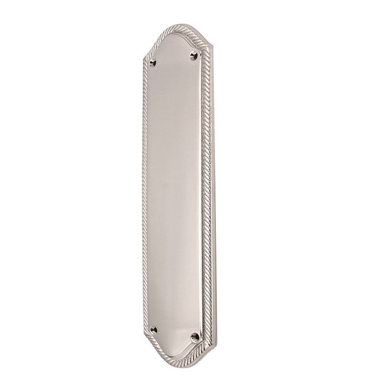 Georgian Finger Plate Polished Chrome Home Decor