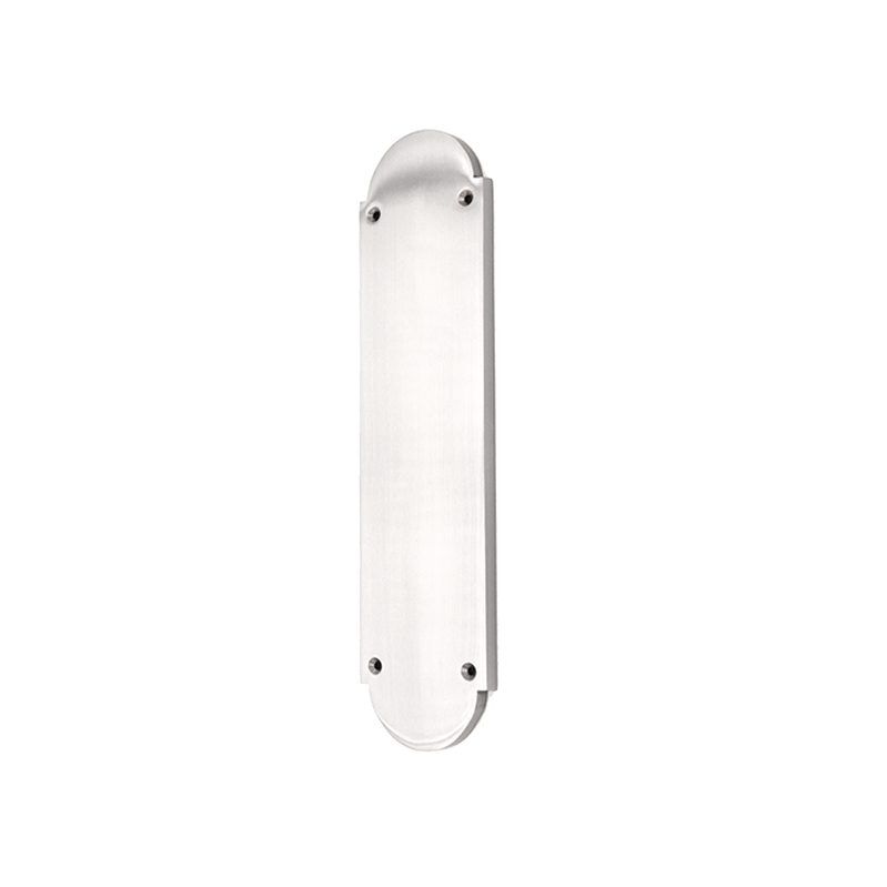 Victorian Door Finger Plate Polished Chrome Home Decor