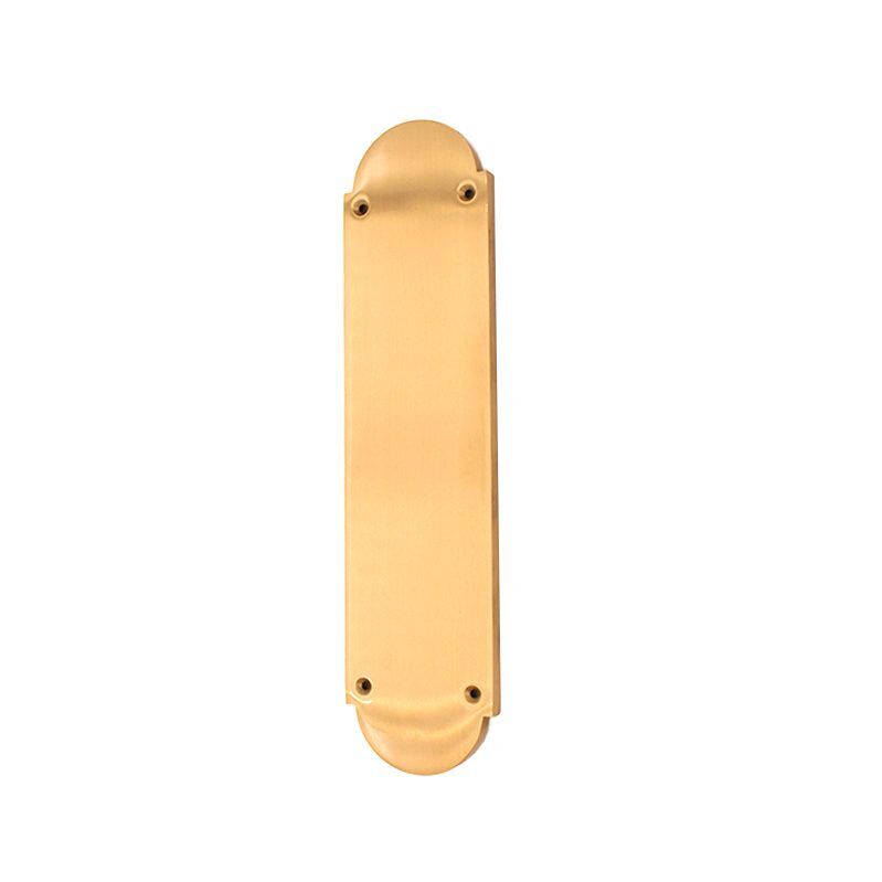 Victorian Door Finger Plate Satin Brass Home Decor