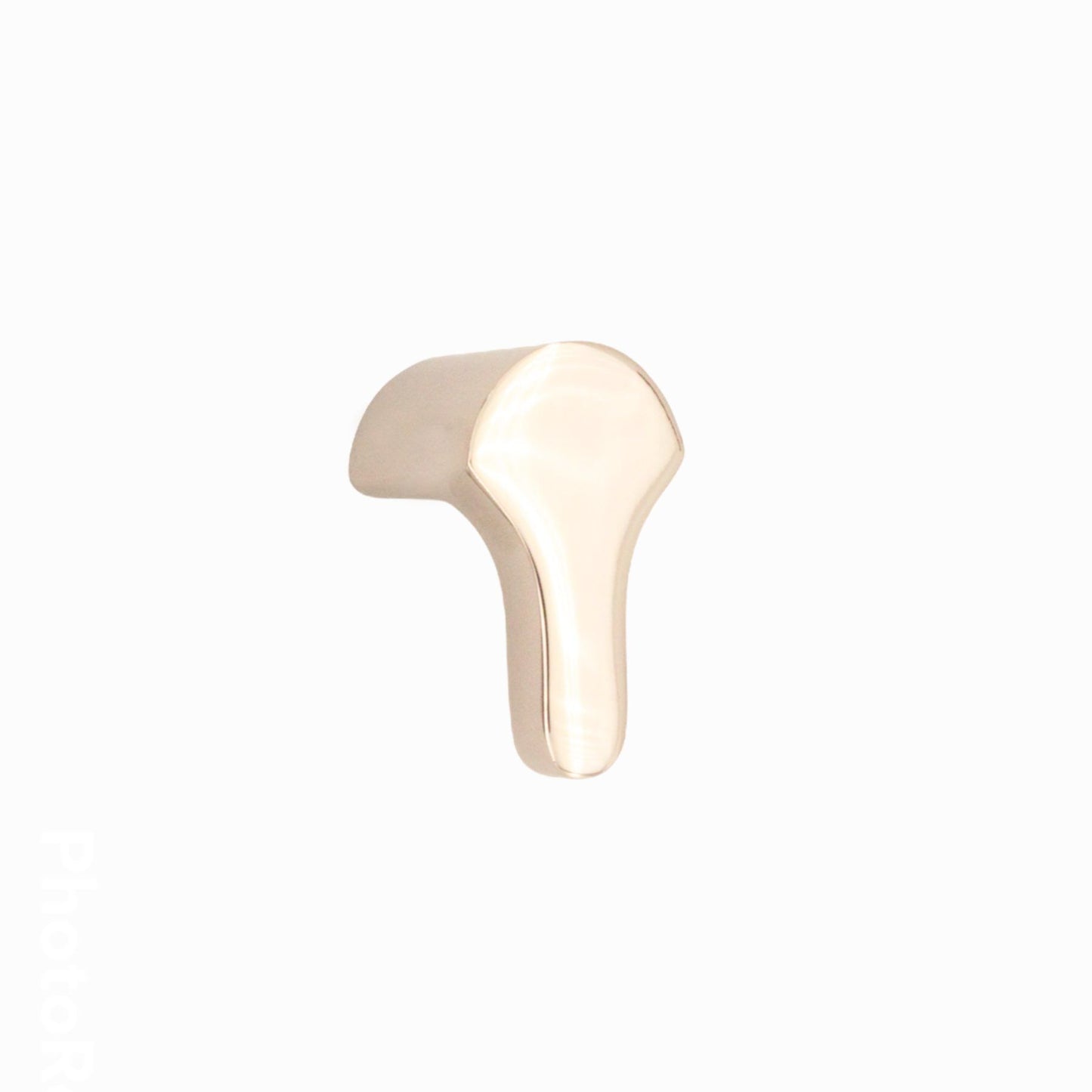 Tulip Drop Pull Polished Nickel Home Decor