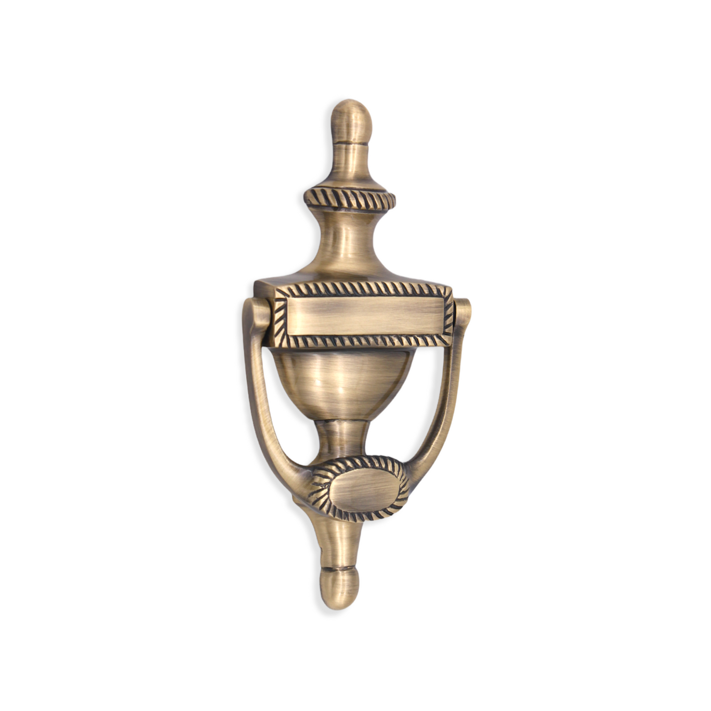 Antique Brass Georgian Door Knocker Home Decor