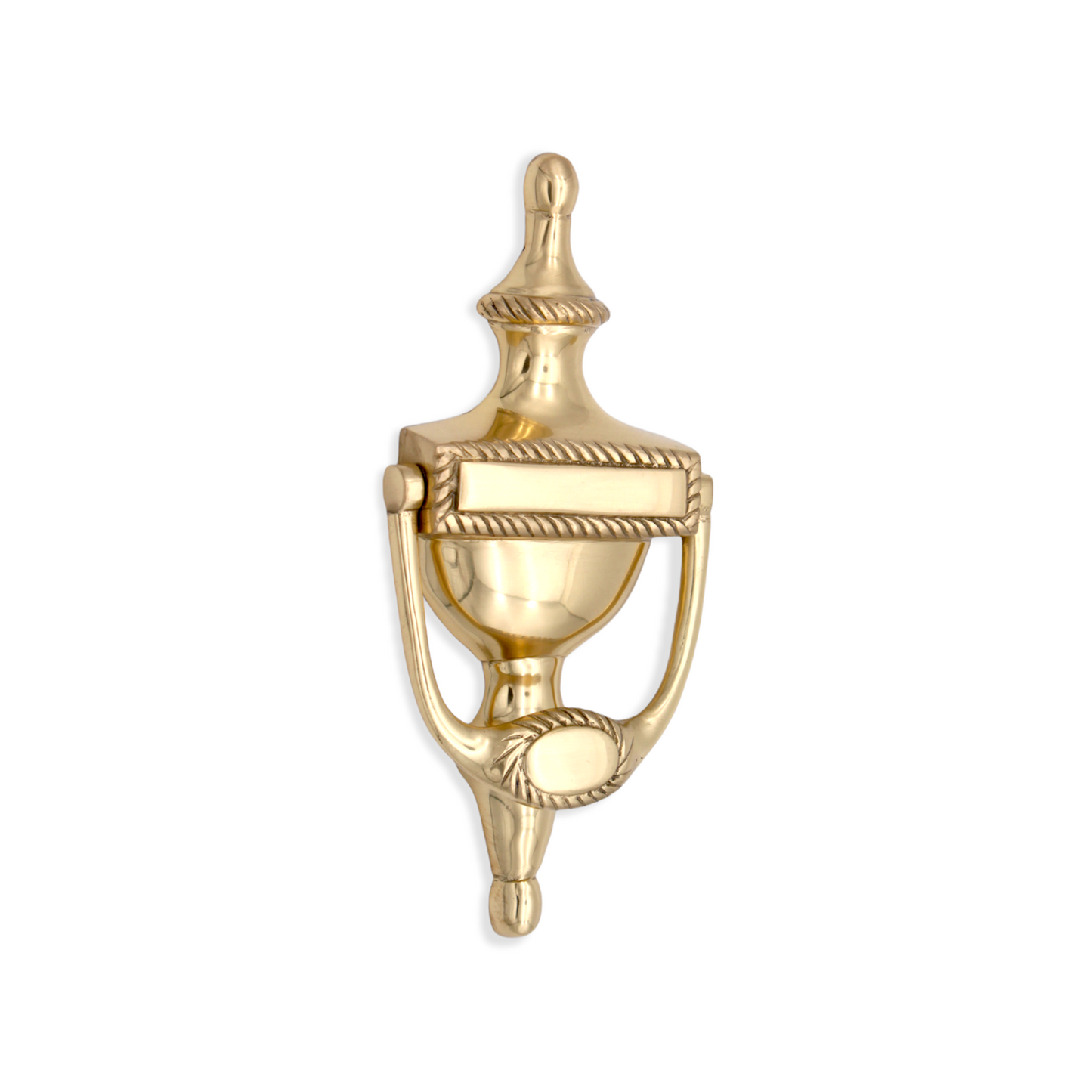 Polished Brass Georgian Door Knocker Home Decor