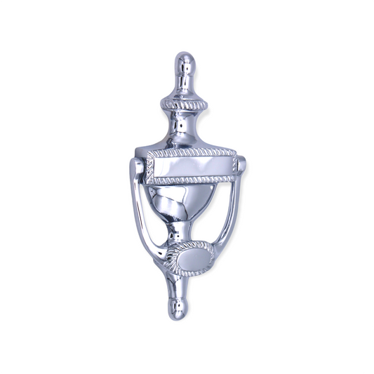 Polished Chrome Georgian Door Knocker Home Decor