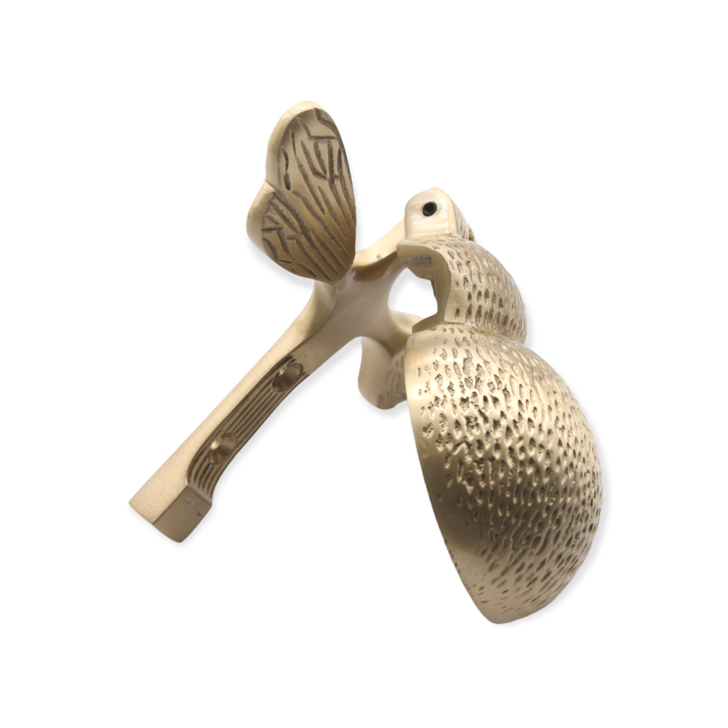 Bumble Bee Door Knocker Satin Brass