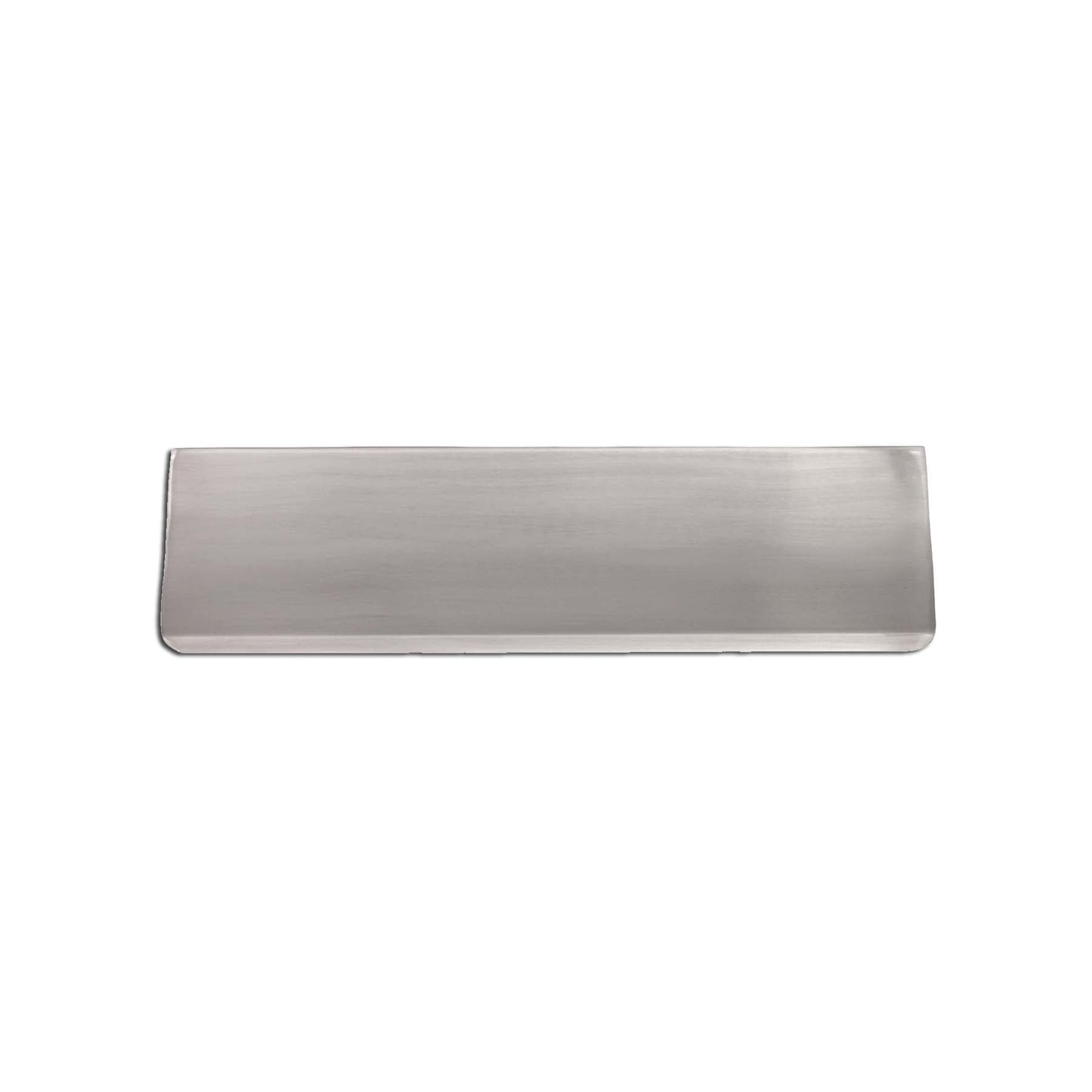 Tidy Flap Letter Plate Cover Satin Chrome Home Decor
