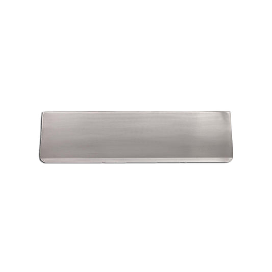 Tidy Flap Letter Plate Cover Satin Chrome Home Decor