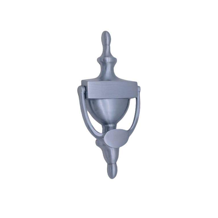 Victorian Door Knocker Satin Chrome Home Decor