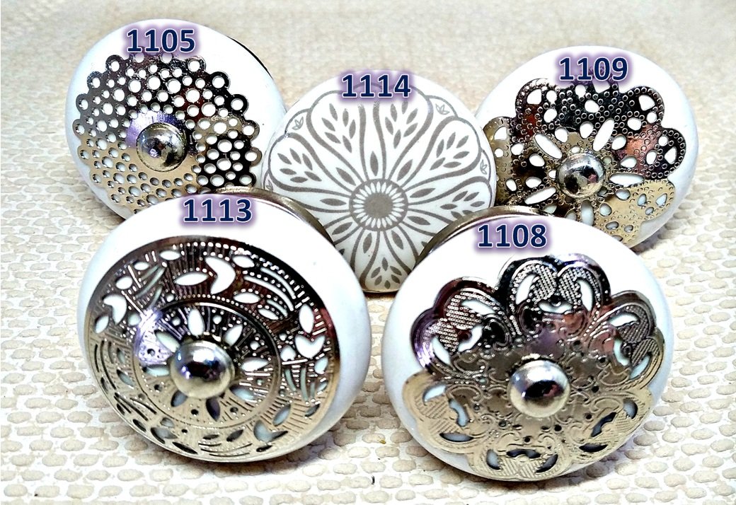 BOUTONS DE PLACARD EN CÉRAMIQUE RUMANI