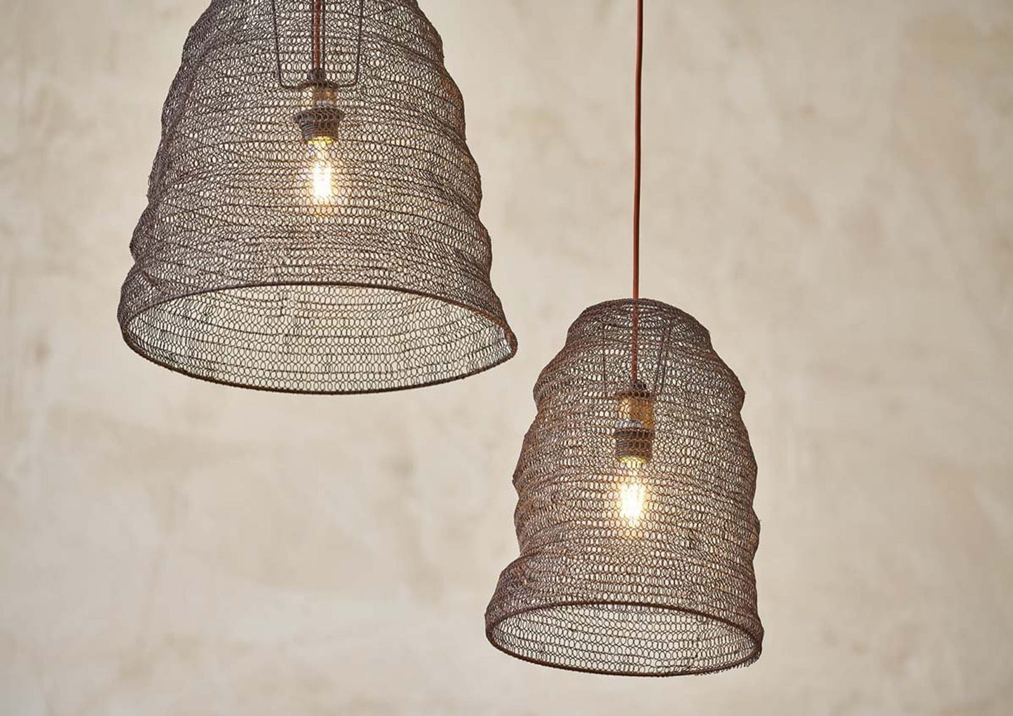 JATANI WIRE LAMPSHADE OVAL